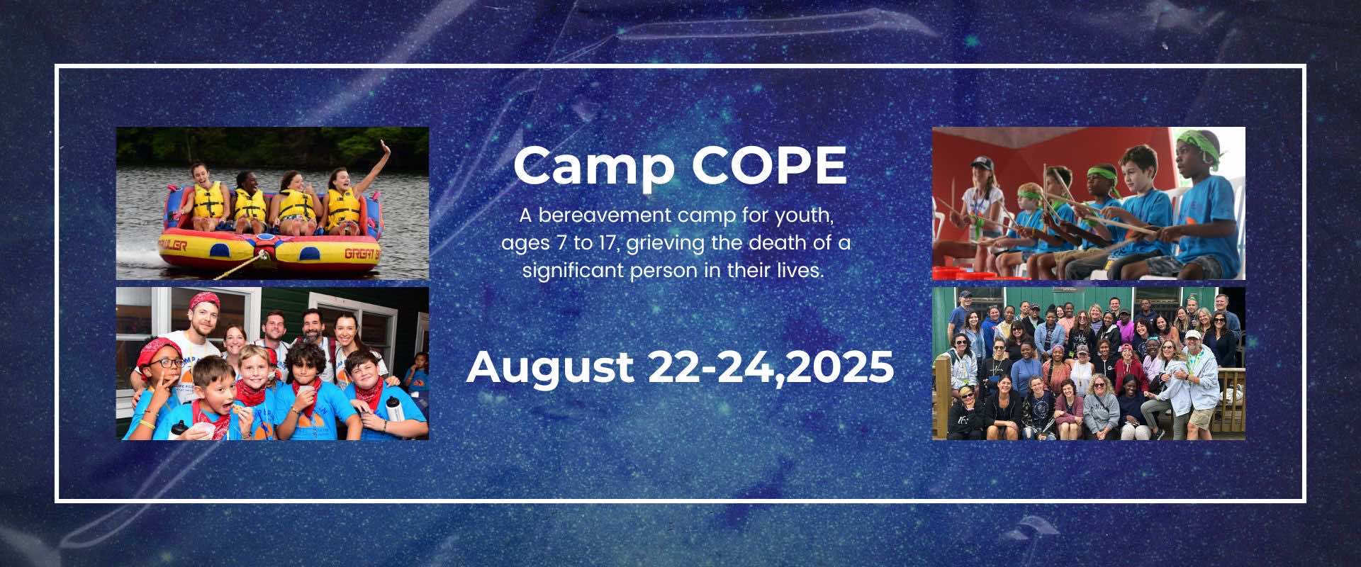 Camp COPE NYC 2024 Banner